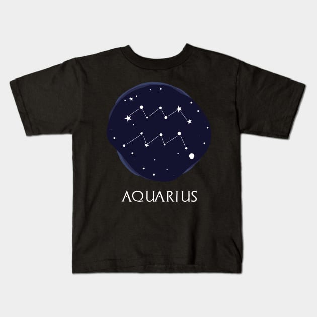 Best Aquarius Constellation - Gift Aquarius Constellation Aquarius Kids T-Shirt by giftideas